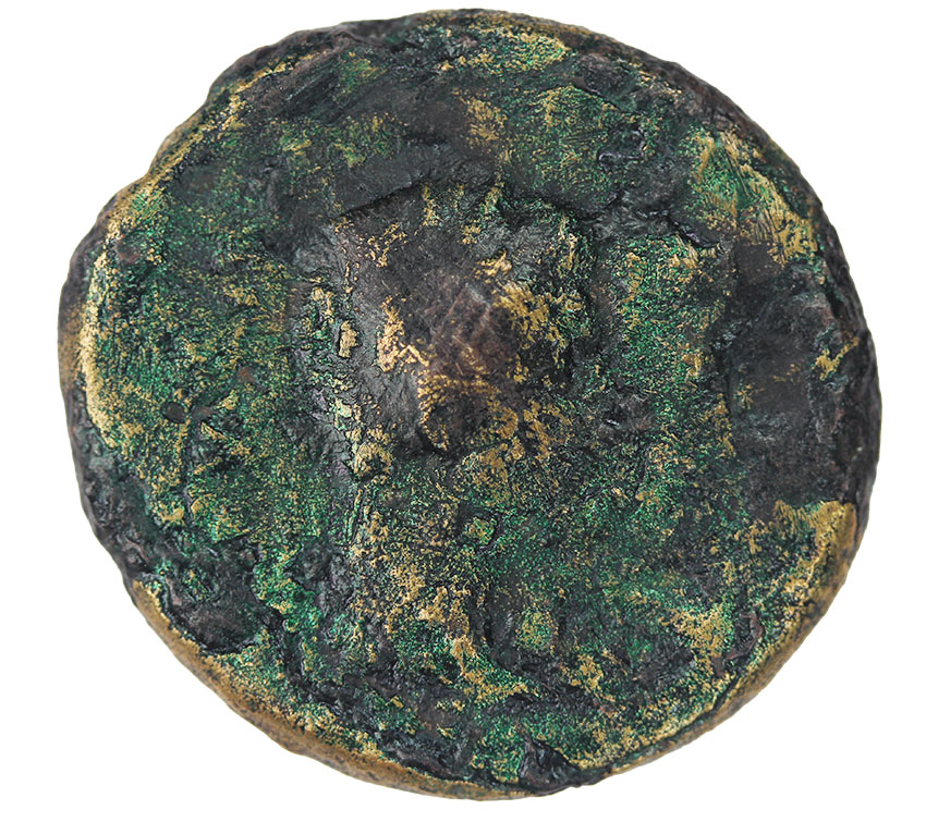 Augustus and Rhoemetalces I.king of Thrace 11BC-12AD,AE 27 mm,12,87 g.   