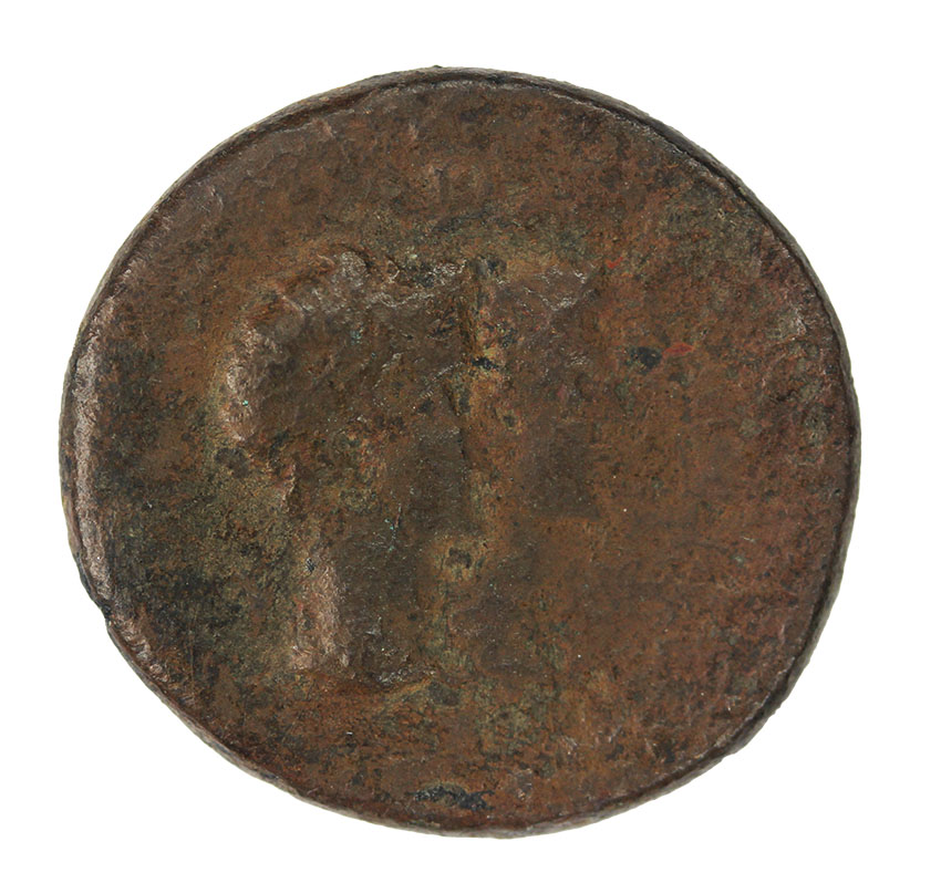 Augustus and Rhoemetalces I.and Pythodoris 11BC-12AD,AE 23,8,57g.