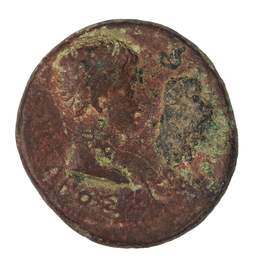  Augustus and Rhoemetalces I.and Pythodoris 11BC-12AD,AE 23,8,49g.   
