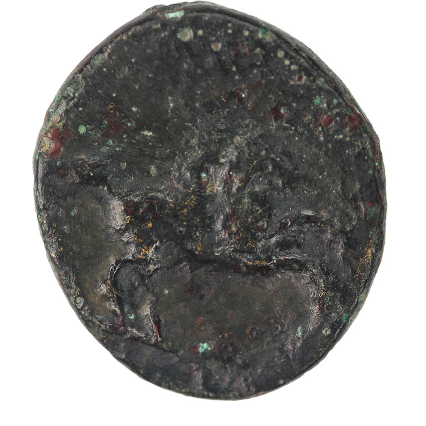  Seuthes III.,King of Thrace,Head of Zeus, ca.324 BC,AE18,5,71g.   