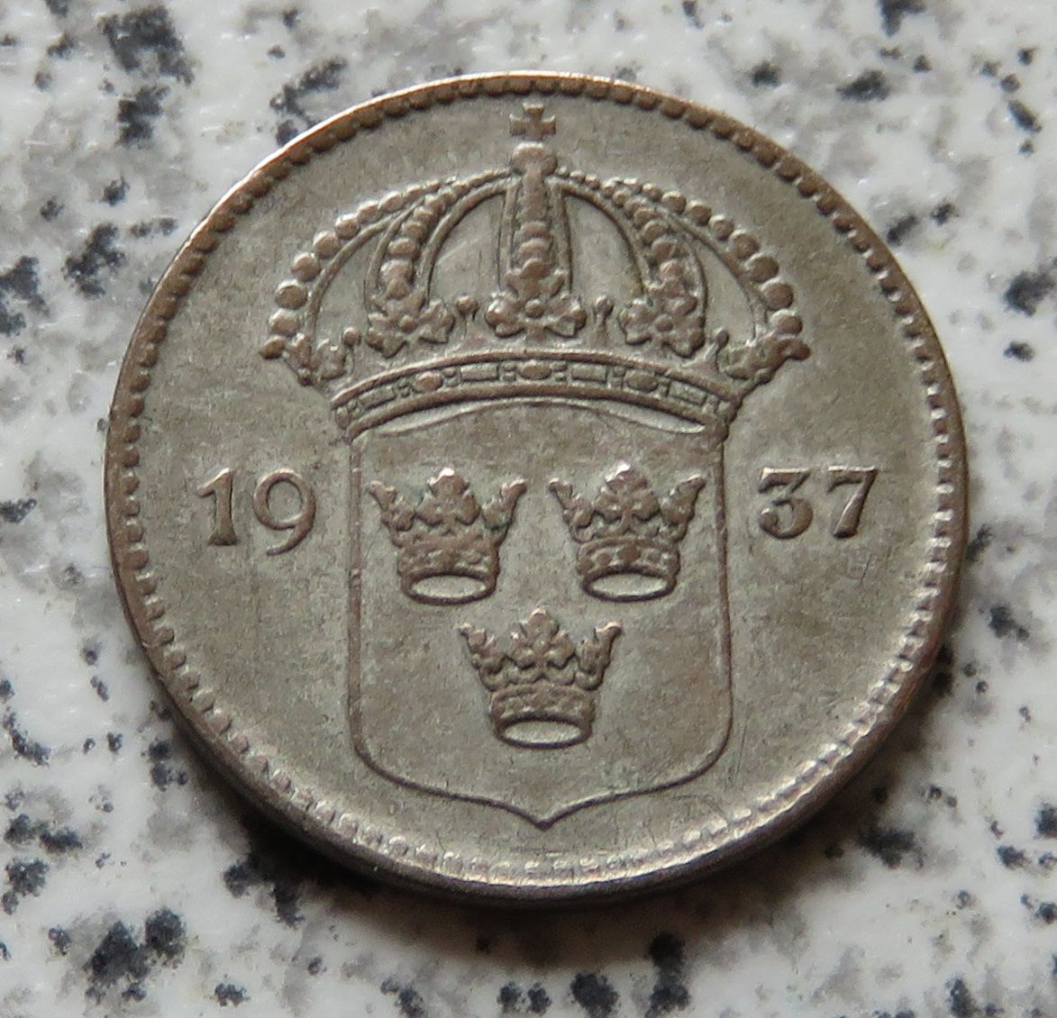  Schweden 10 Öre 1937   