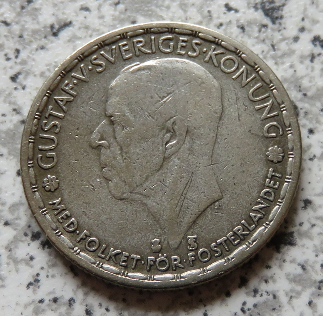  Schweden 1 Krona 1947   