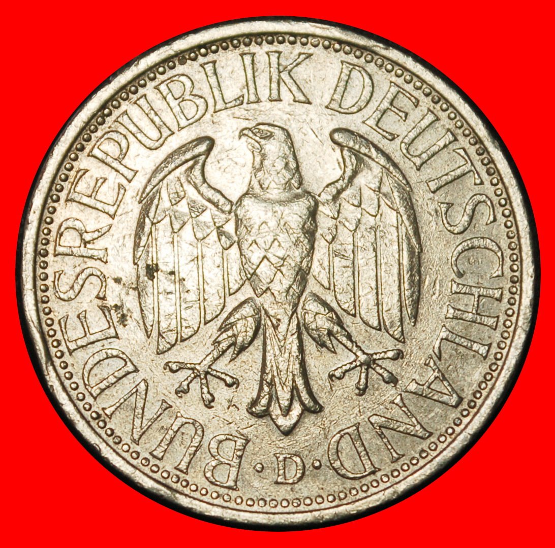  Ⰶ NOT COMMUNIST (1950-2001): GERMANY ★1 MARK 1974D II1+B+r2 BAVARIA★LOW START ★ NO RESERVE!   