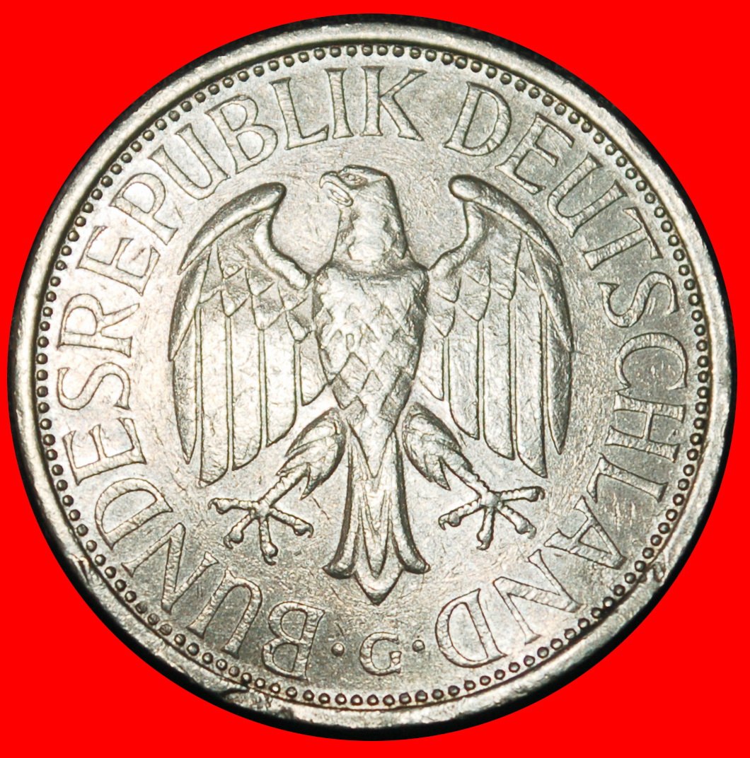  Ⰶ NOT COMMUNIST 1950-2001: GERMANY ★1 MARK 1974G II1+B+r2 BADEN-WUERTTEMBERG★LOW START ★ NO RESERVE!   