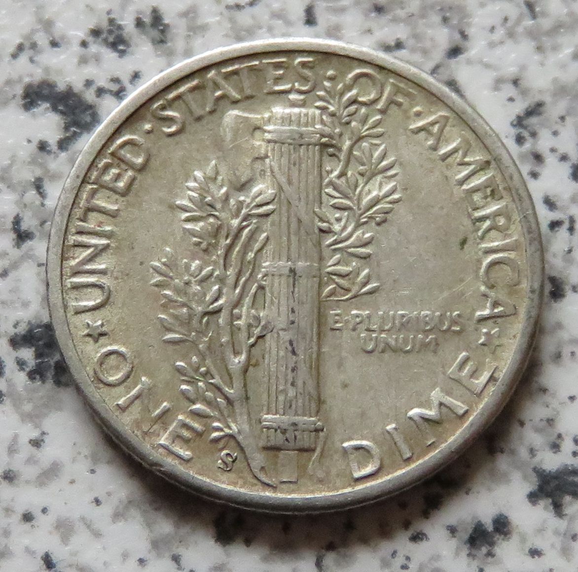  USA 10 Cents 1944 S / 1 Dime 1944 S   