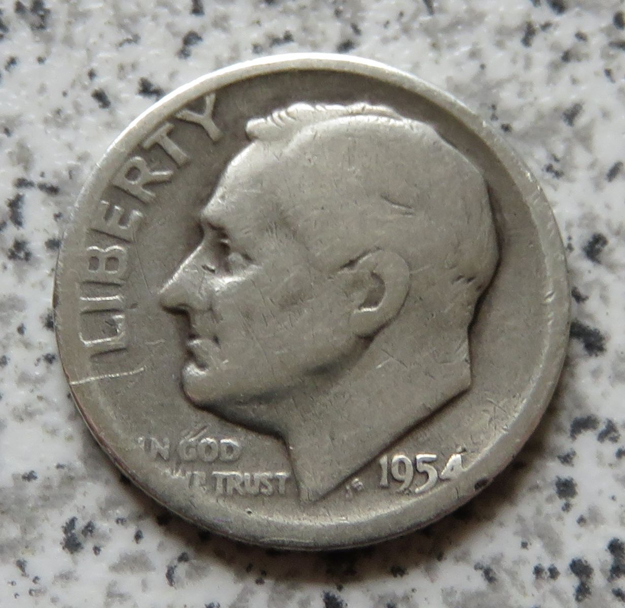  USA 10 Cents 1954 / 1 Dime 1954   