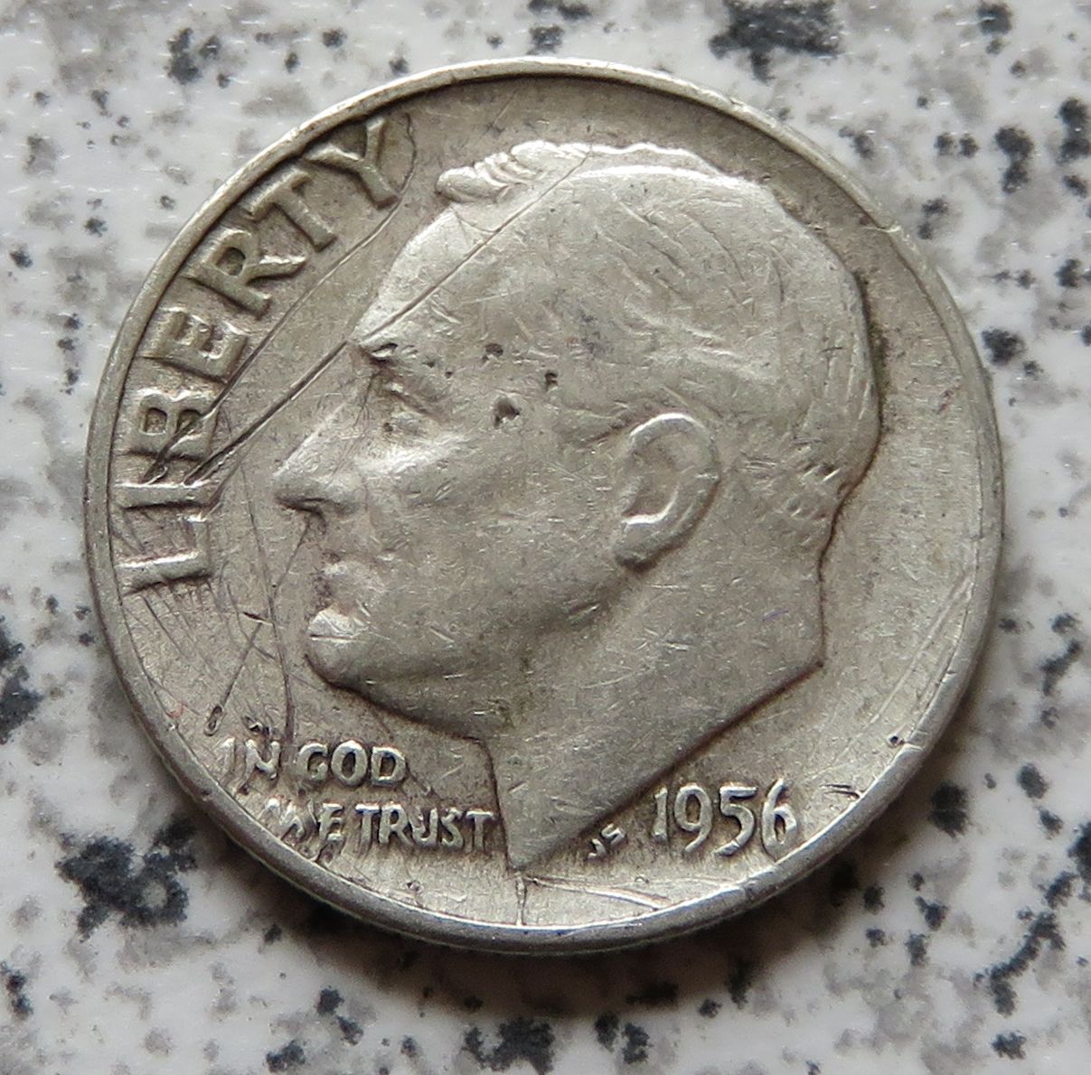  USA 10 Cents 1956 / 1 Dime 1956   