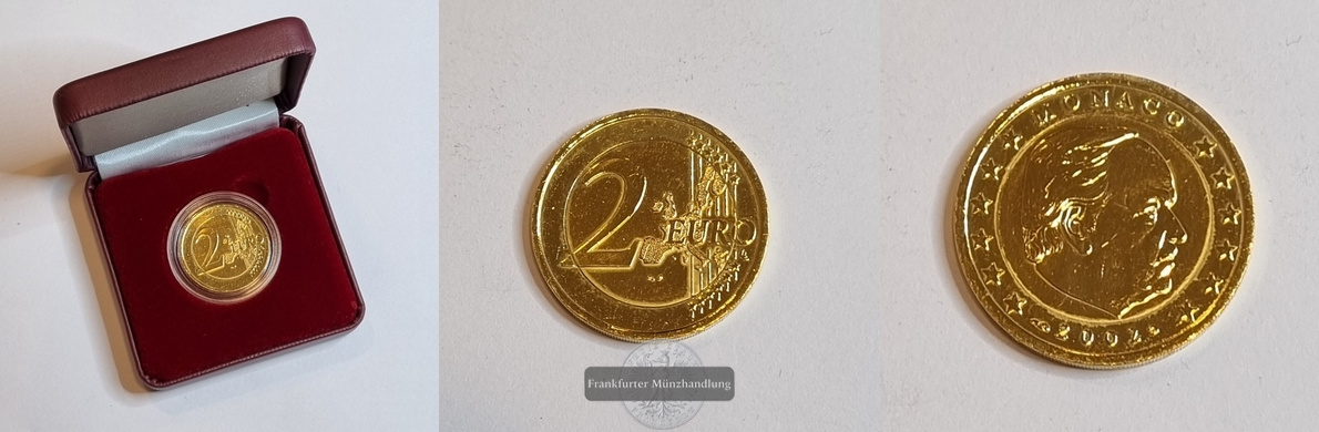  Monaco 2002 2 Euro Rainier III. FM-Frankfurt   