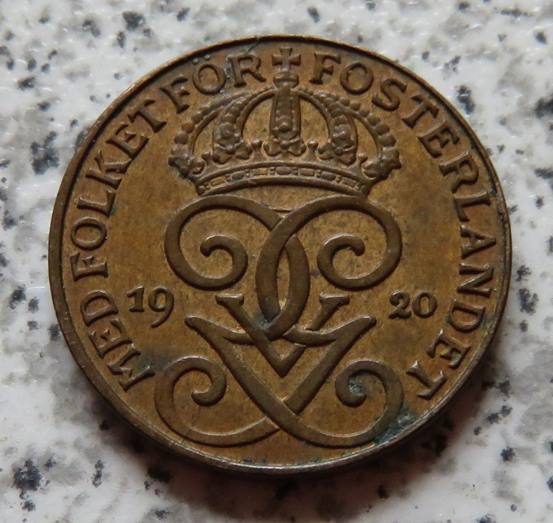  Schweden 1 Öre 1920   