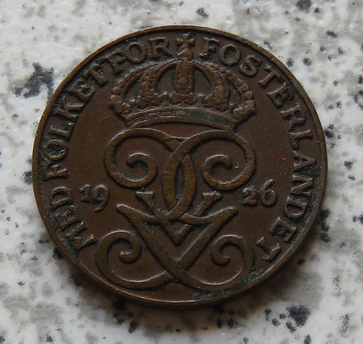  Schweden 1 Öre 1926   