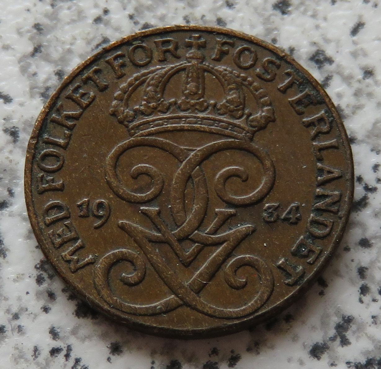  Schweden 1 Öre 1934   