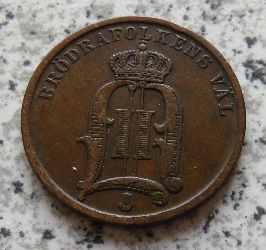  Schweden 2 Öre 1900   