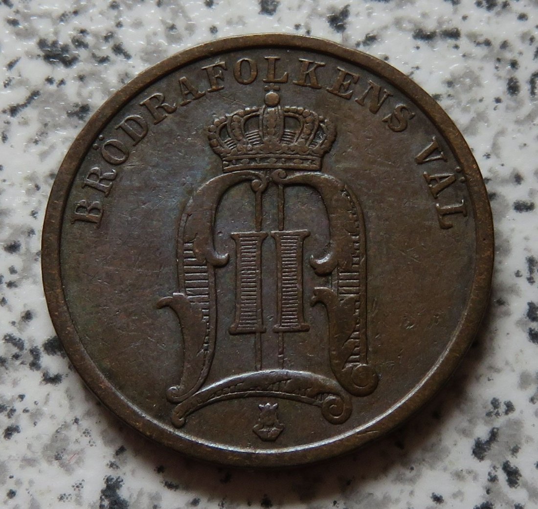  Schweden 2 Öre 1901   