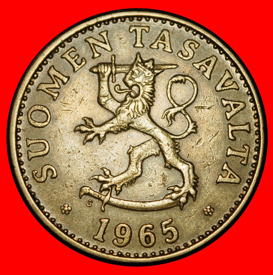  Ⰶ PINE TREE (1963-1990): FINLAND ★ 50 PENCE 1965S!★LOW START ★ NO RESERVE!   