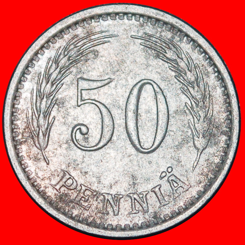 Ⰶ IRON (1943-1948): FINLAND ★ 50 PENCE 1943S! WARTIME (1939-1945)!★LOW START ★ NO RESERVE!