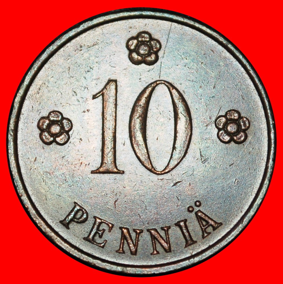  Ⰶ LION (1919-1940): FINLAND ★ 10 PENCE 1936!★LOW START ★ NO RESERVE!   