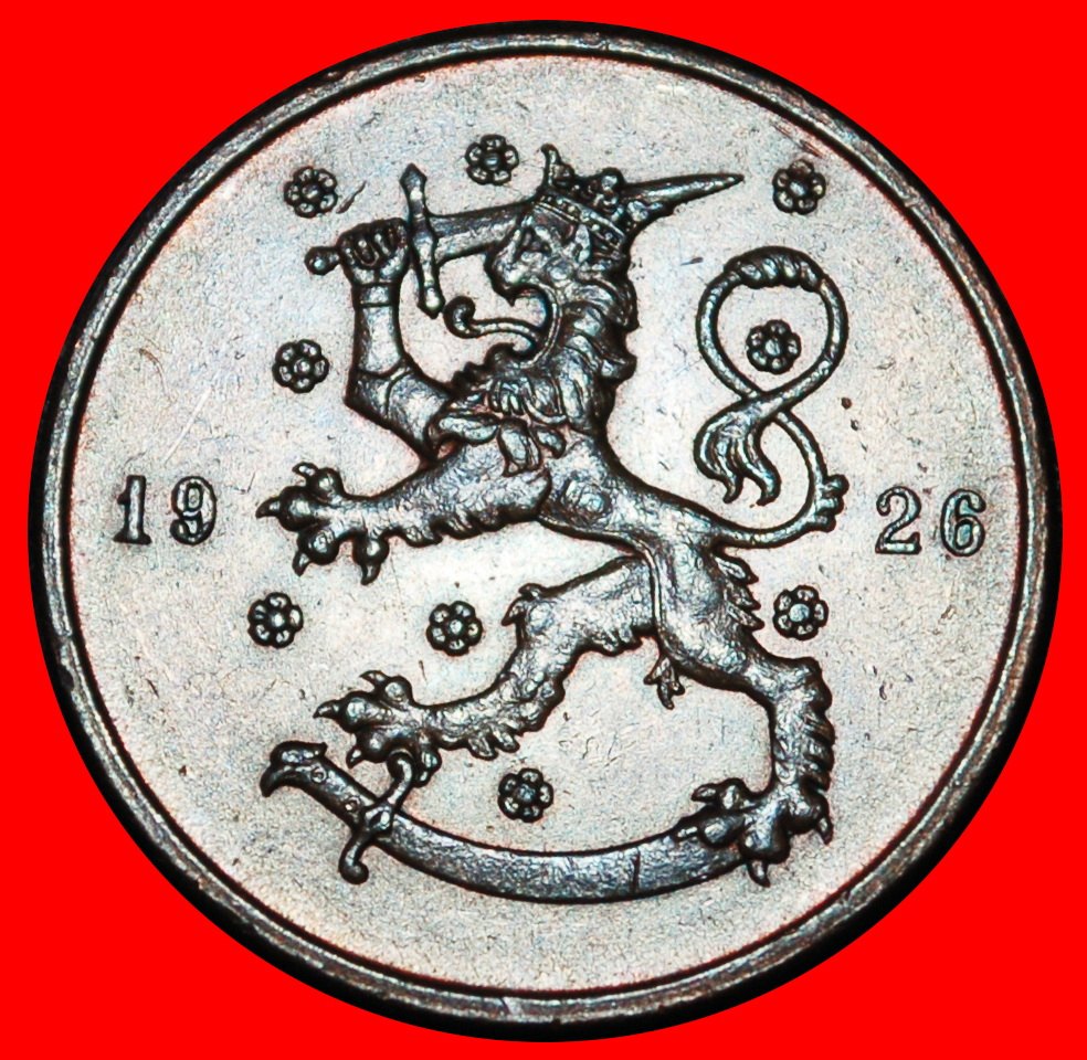  Ⰶ LION (1919-1940): FINLAND ★ 10 PENCE 1926!★LOW START ★ NO RESERVE!   