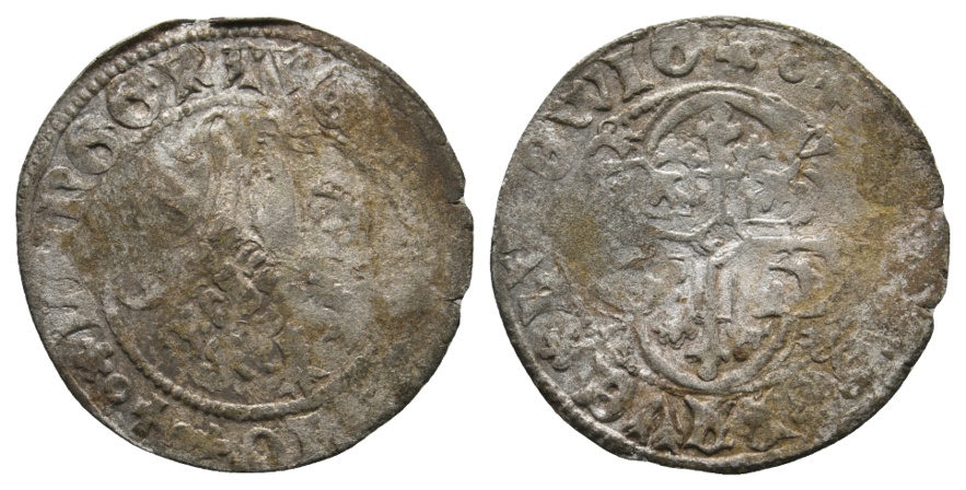  Altdeutschland; Hessen; Groschen; Ludwig I 1413-1458   