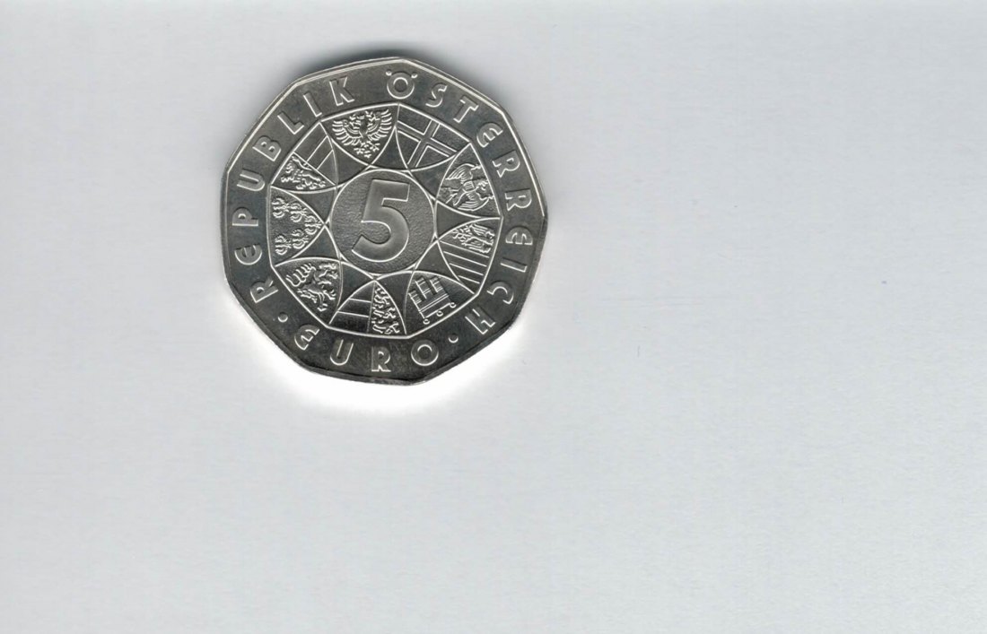  5 Euro 2007 Mariazell silber 8g fein Österreich Spittalgold9800 (04974/10)   