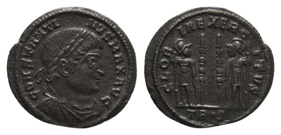  Antike; Rom; Kleinmünze; Bronze; 1,89 g   