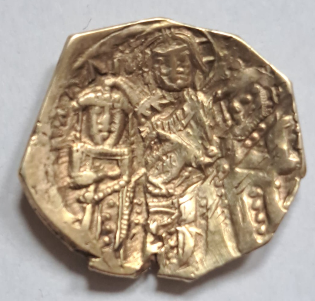  Byzanz, Andronikos II.und Michael IX Hyperpyron Gold   