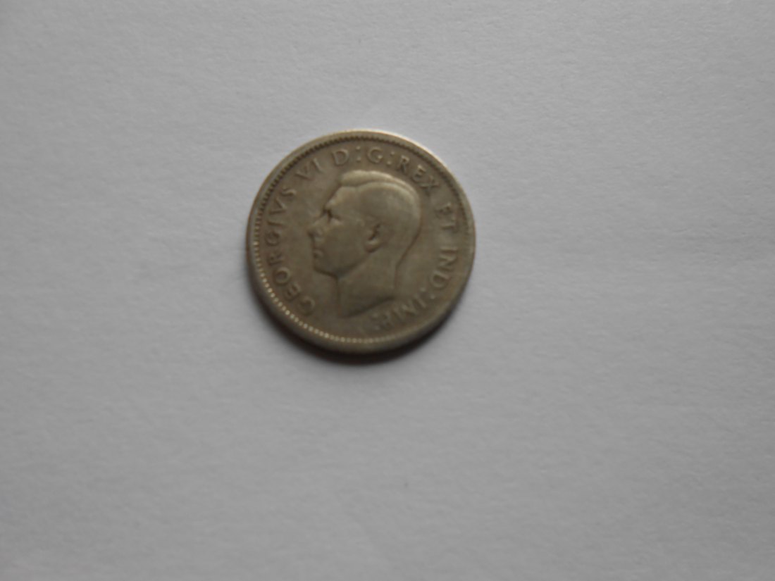  Kanada 10 Cent 1943 (Silber 800)   