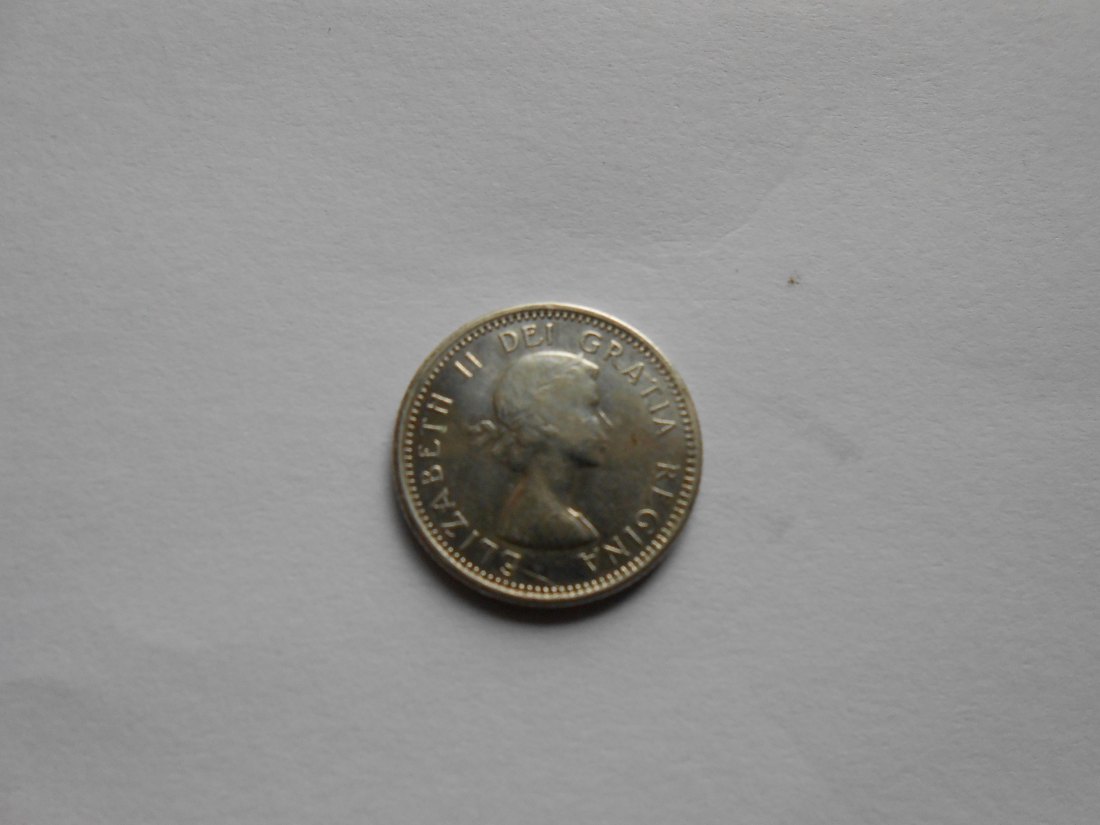  Kanada 10 Cent 1964 (Silber 800)   