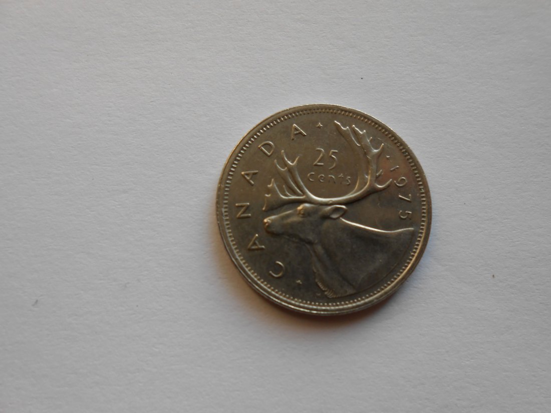  Kanada 25 Cent 1975 ( Nickel)   