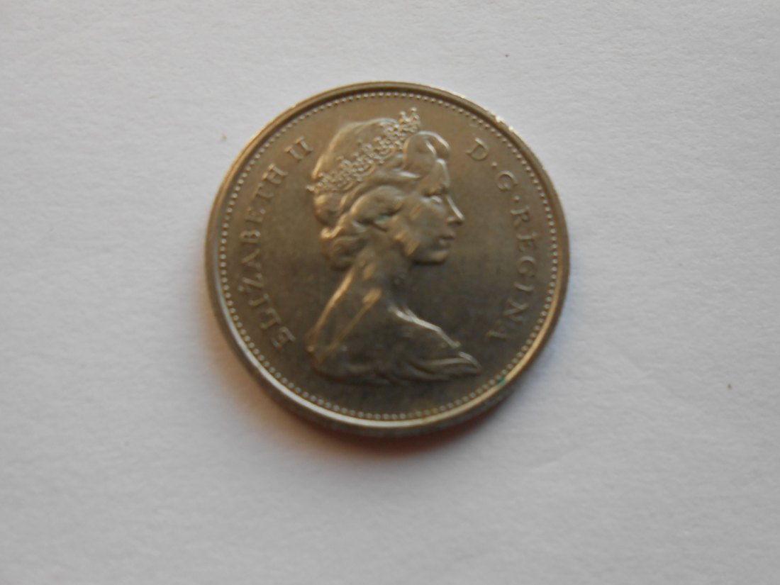  Kanada 25 Cent 1975 ( Nickel)   