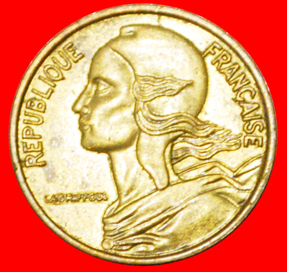  Ⰶ MARIANNE (1966-2001): FRANCE ★ 5 CENTIMES 1967 OWL UNCOMMON YEAR! ★LOW START ★ NO RESERVE!   