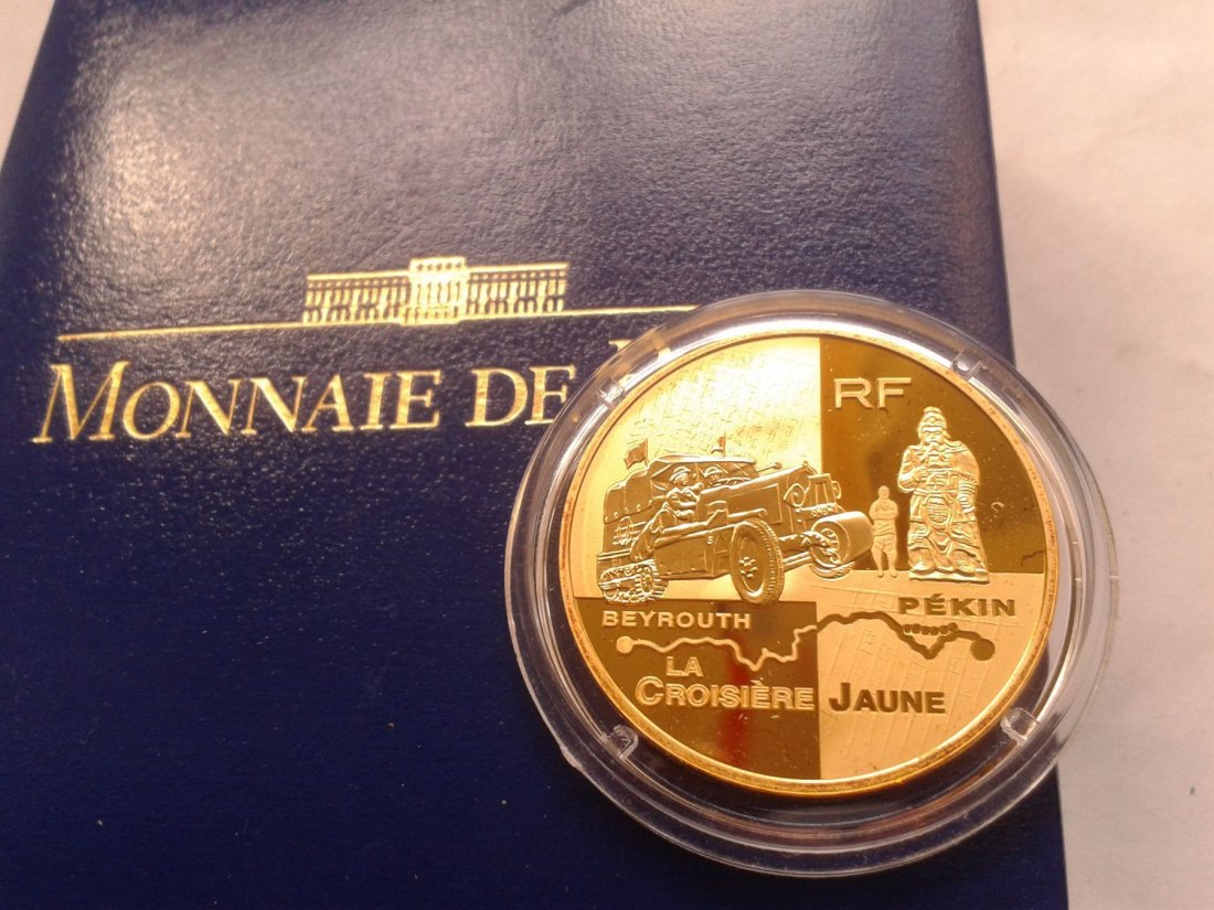 Original 20 euro 2004 PP Frankreich Croissiere Jaune 17g Gold 920er Gold