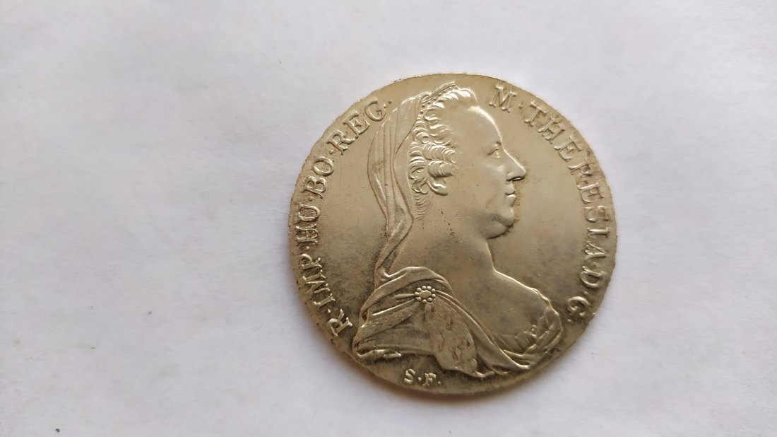 AUSTRIA.1 TALER 1780 SF.EARLY RESTRIKE. UNC