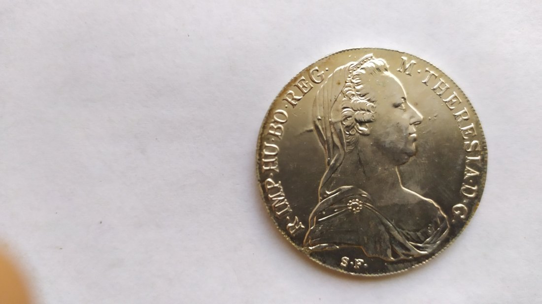 AUSTRIA.1 TALER 1780 SF.EARLY RESTRIKE.UNC