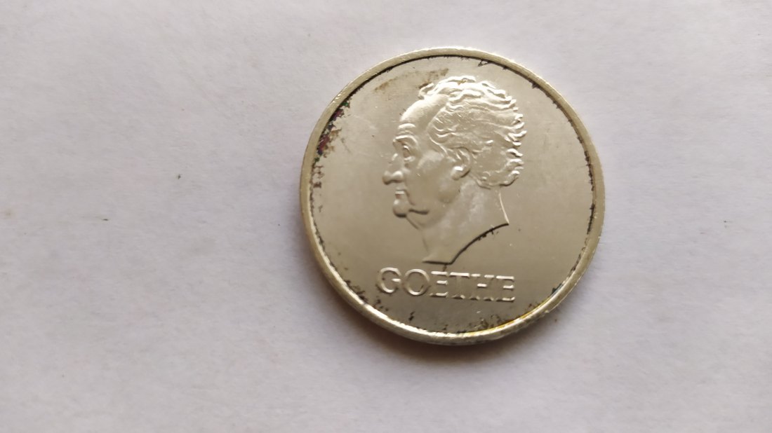  GERMANY.WEIMAR REPUBLIC.3 REICHSMARK 1932 A.CENTENARY-DEATH of GOETHE.UNC   