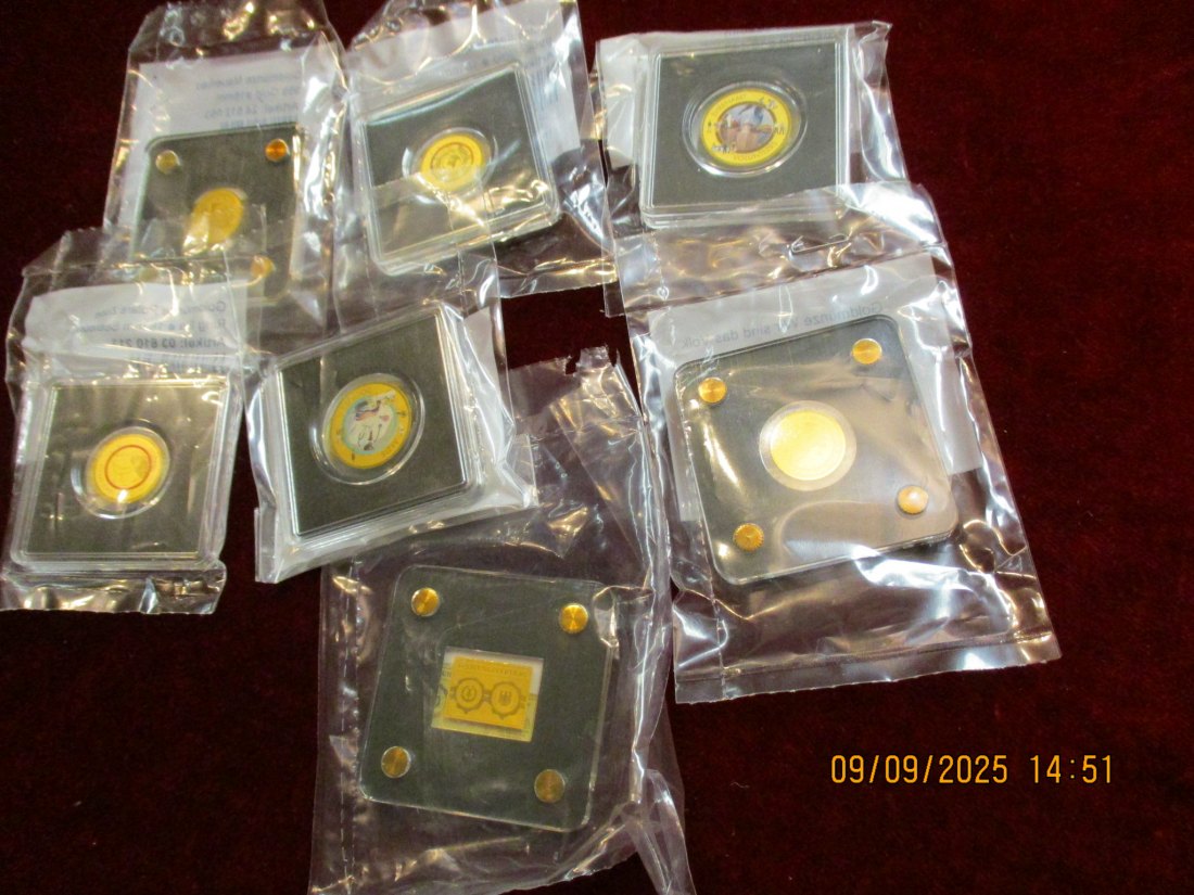  Anlagegold 0,435 Gramm 999er Gold mit Zertifikate / WB   