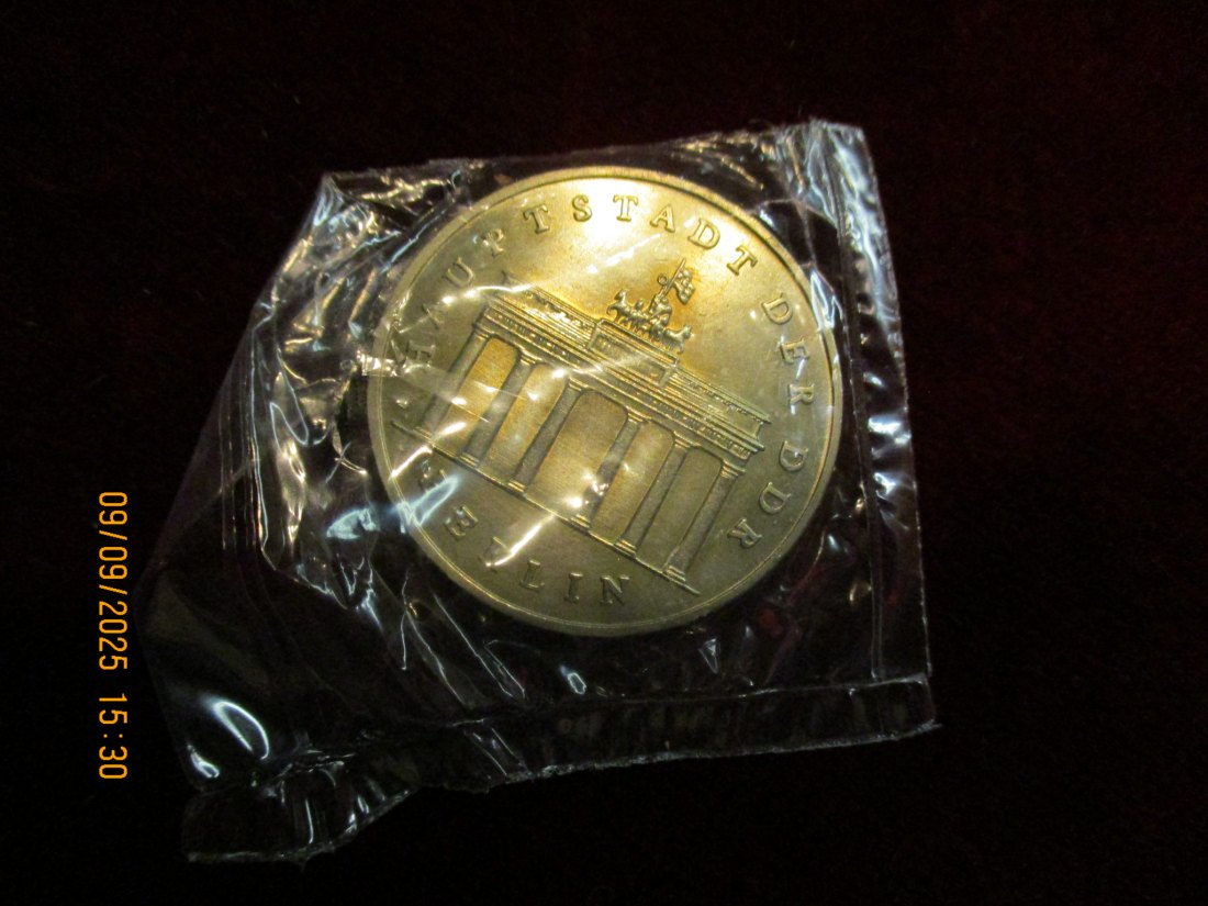  5 Mark DDR 1987 Hauptstadt der DDR 9,6g   