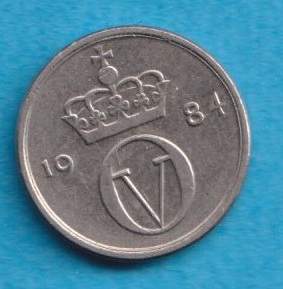  Norwegen 10 Öre 1984   