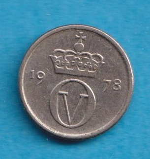  Norwegen 10 Öre 1978   