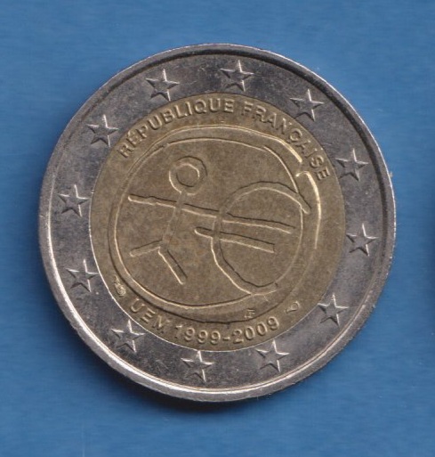  Frankreich 2 Euro 2009 WWU   