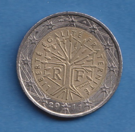  Frankreich 2 Euro 2011   
