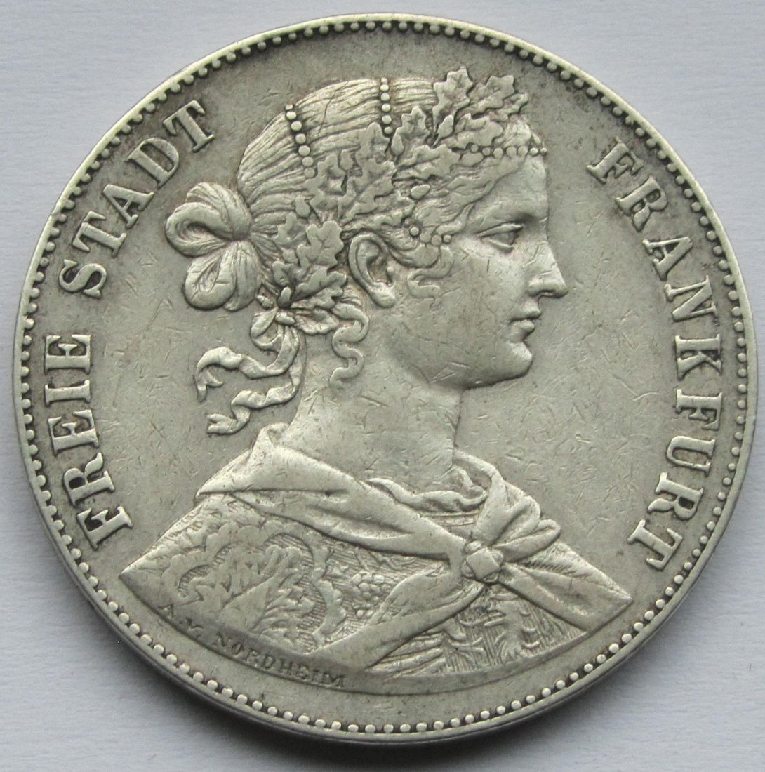  Frankfurt: 1 Taler 1860   