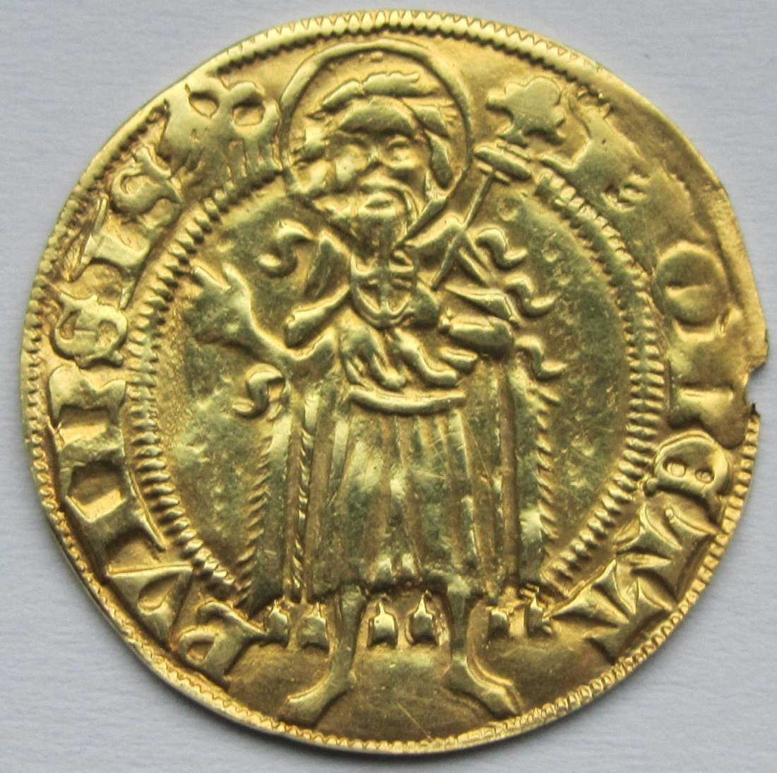  Köln: Goldgulden Dietrich II. von Moers 1416   