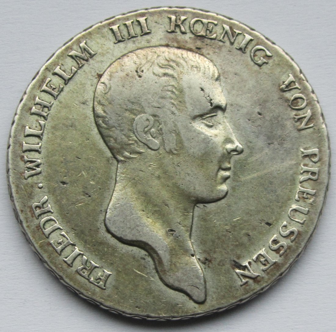  Preußen: 1 Taler Friedrich Wilhelm III. 1813   