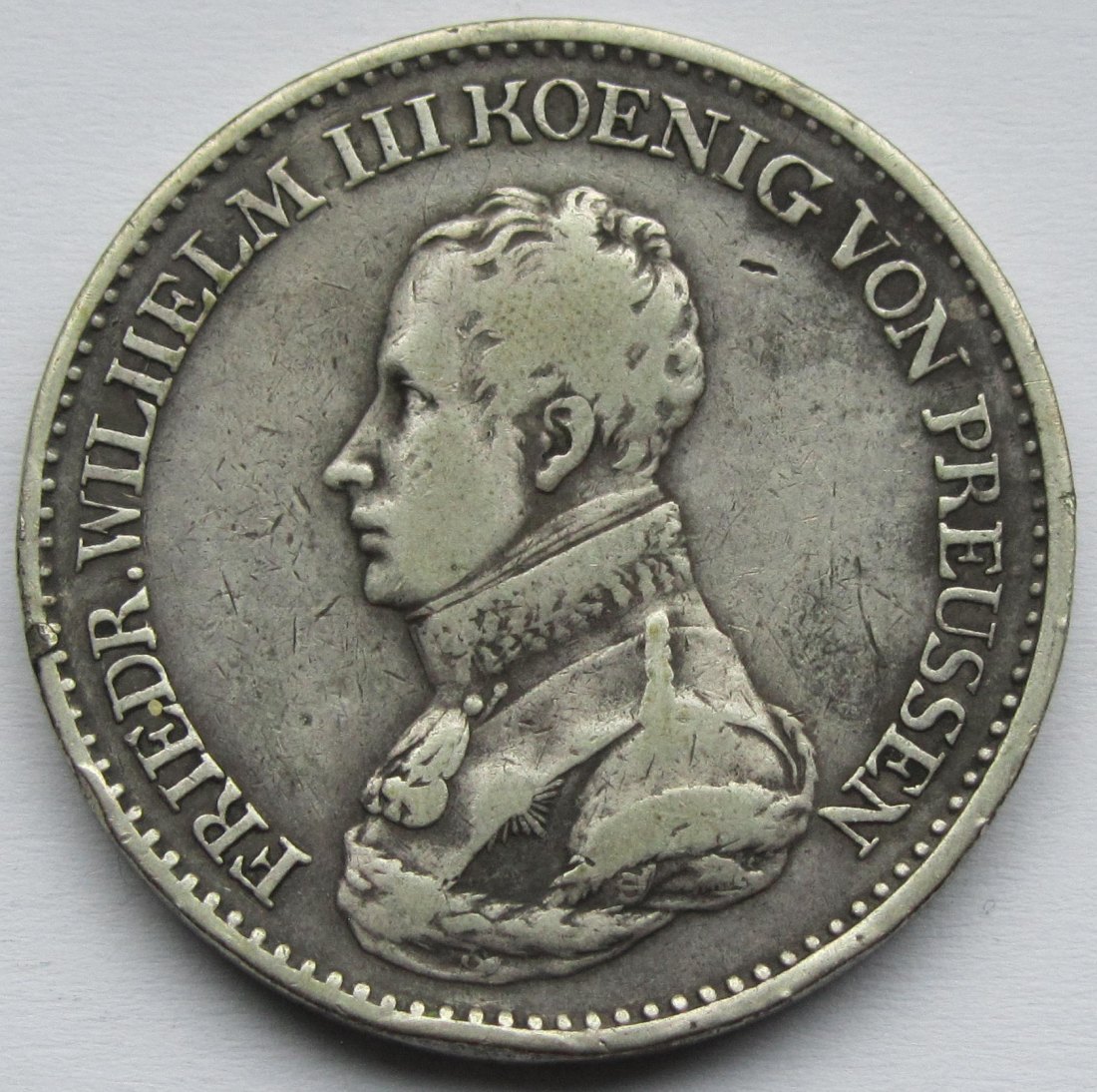  Preußen: 1 Taler Friedrich Wilhelm III. 1818   