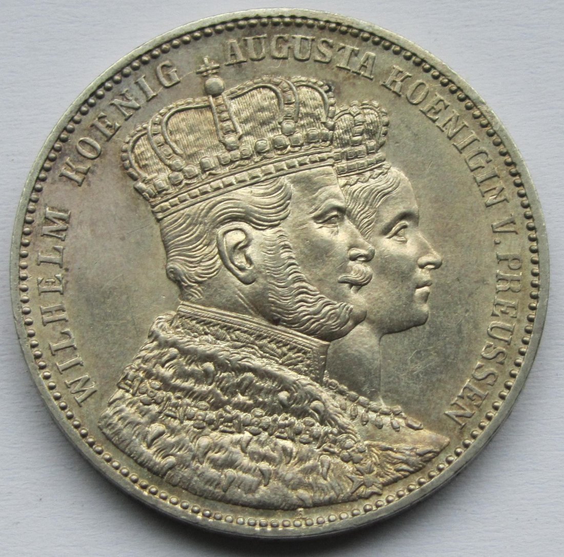  Preußen: Krönungstaler 1861   