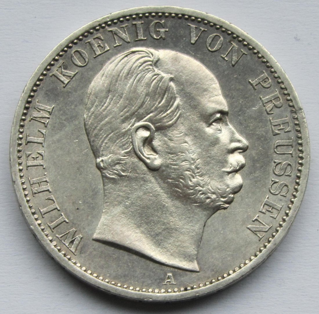  Preußen: 1 Taler Wilhelm I. 1869   