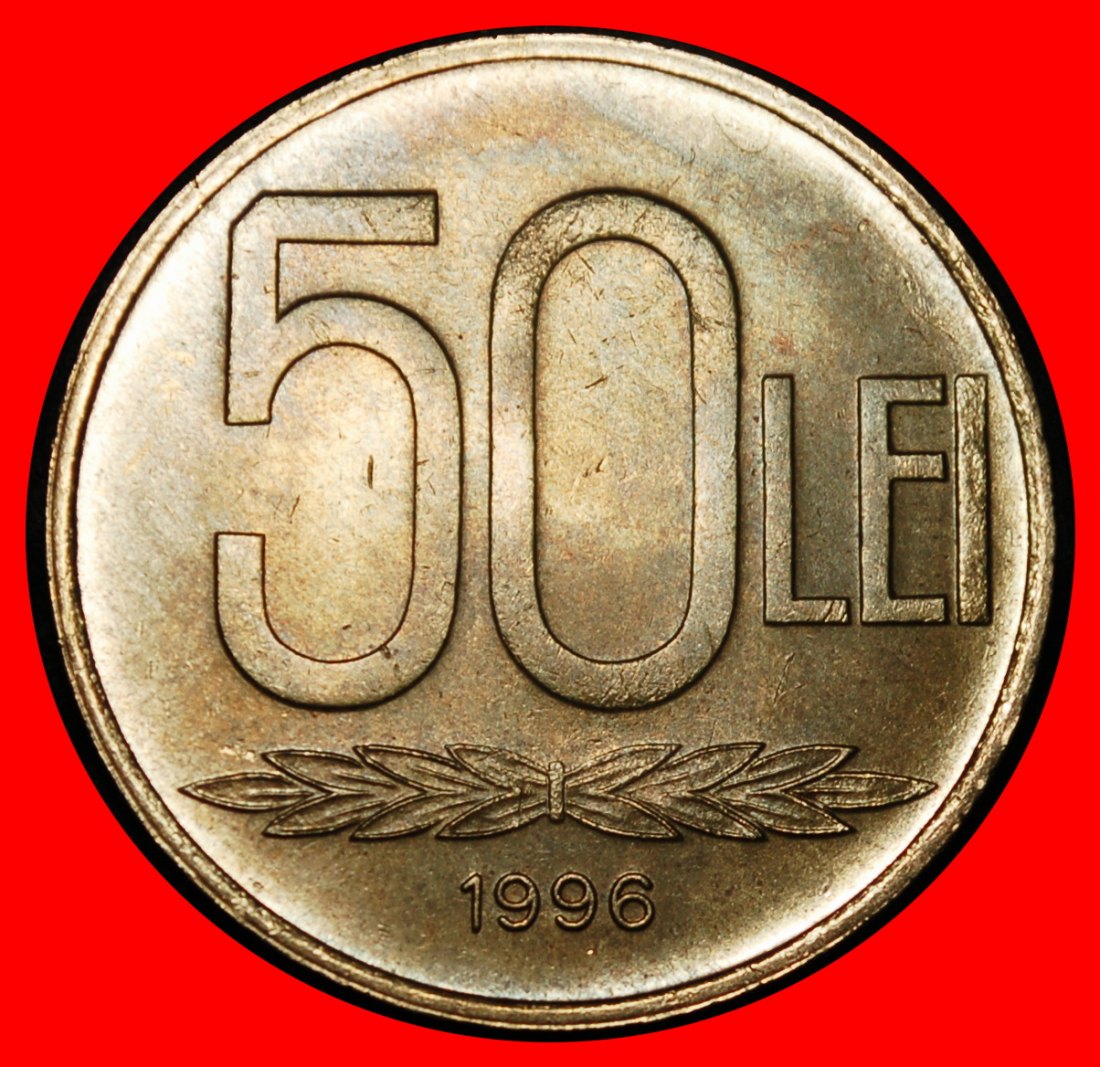  Ⰶ LAUREL 1991-2003: ROMANIA★50 LEUS 1996 CUZA (1859-1862) MOLDAVIA WALLACHIA★LOW START ★ NO RESERVE!   