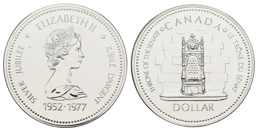  Ausland; Canada; Dollar 1977; Elizabeth II   