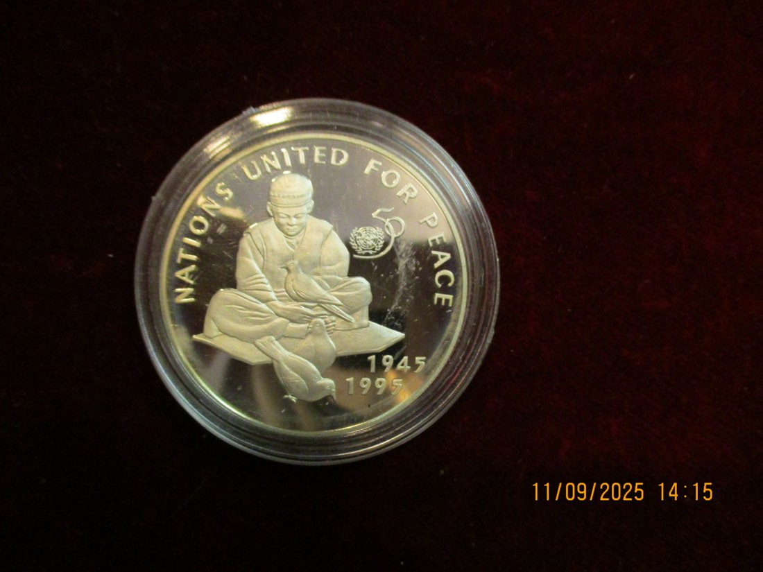  500 Afghanis 1997 Silbermünze 925er Silber 28,28 Gramm   