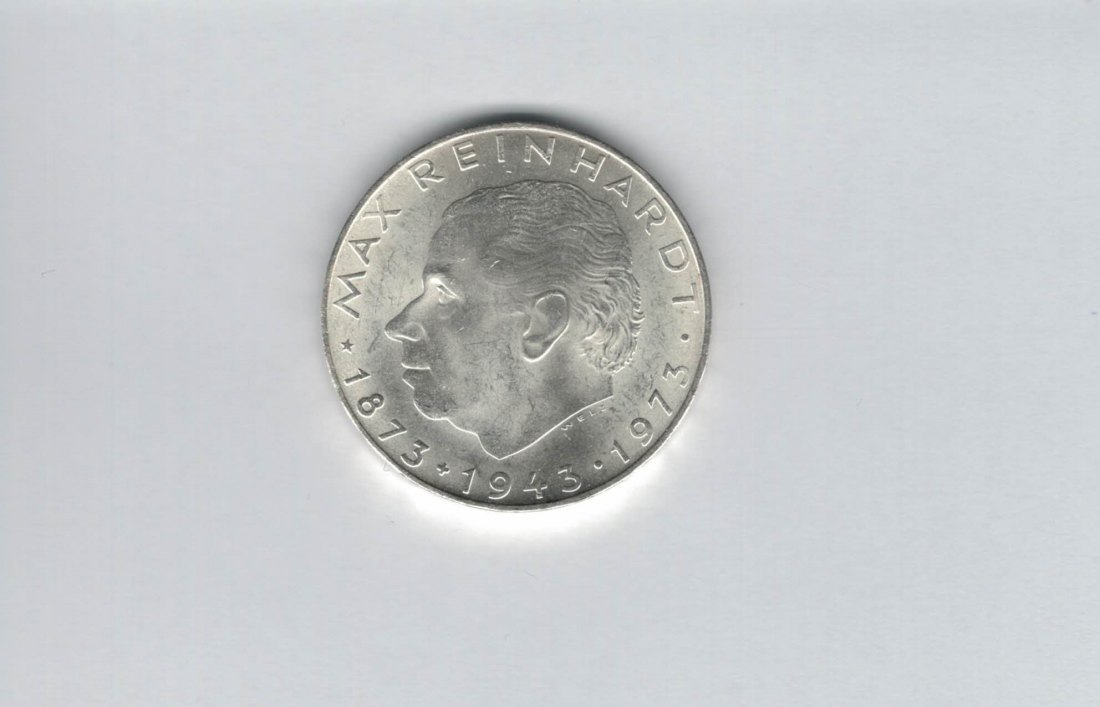  25 Schilling 1973 Max Reinhardt silber 10,4g fein Österreich Spittalgold9800 (04588/19)   
